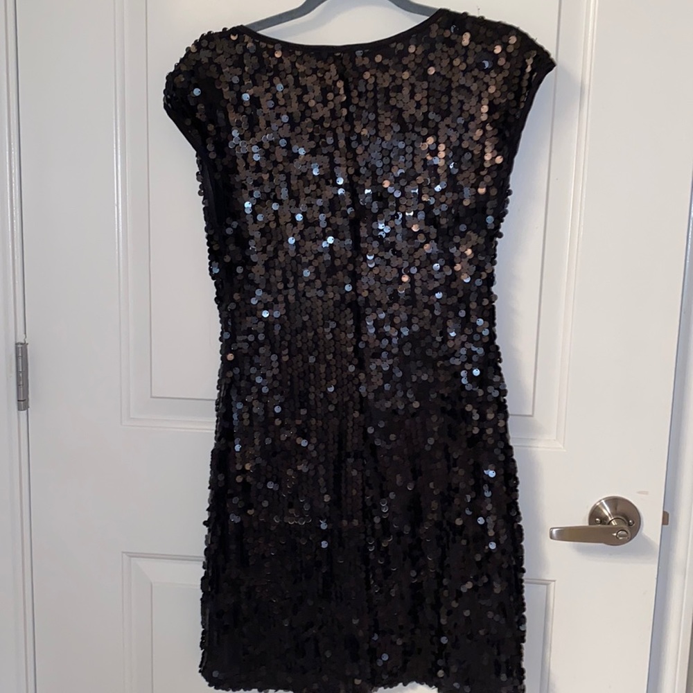 Black Sequin Mini - image 2
